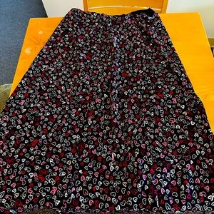 Loft Heart Skirt